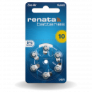 Hörgerätebatterien Renata ZA10 (6 Stück)